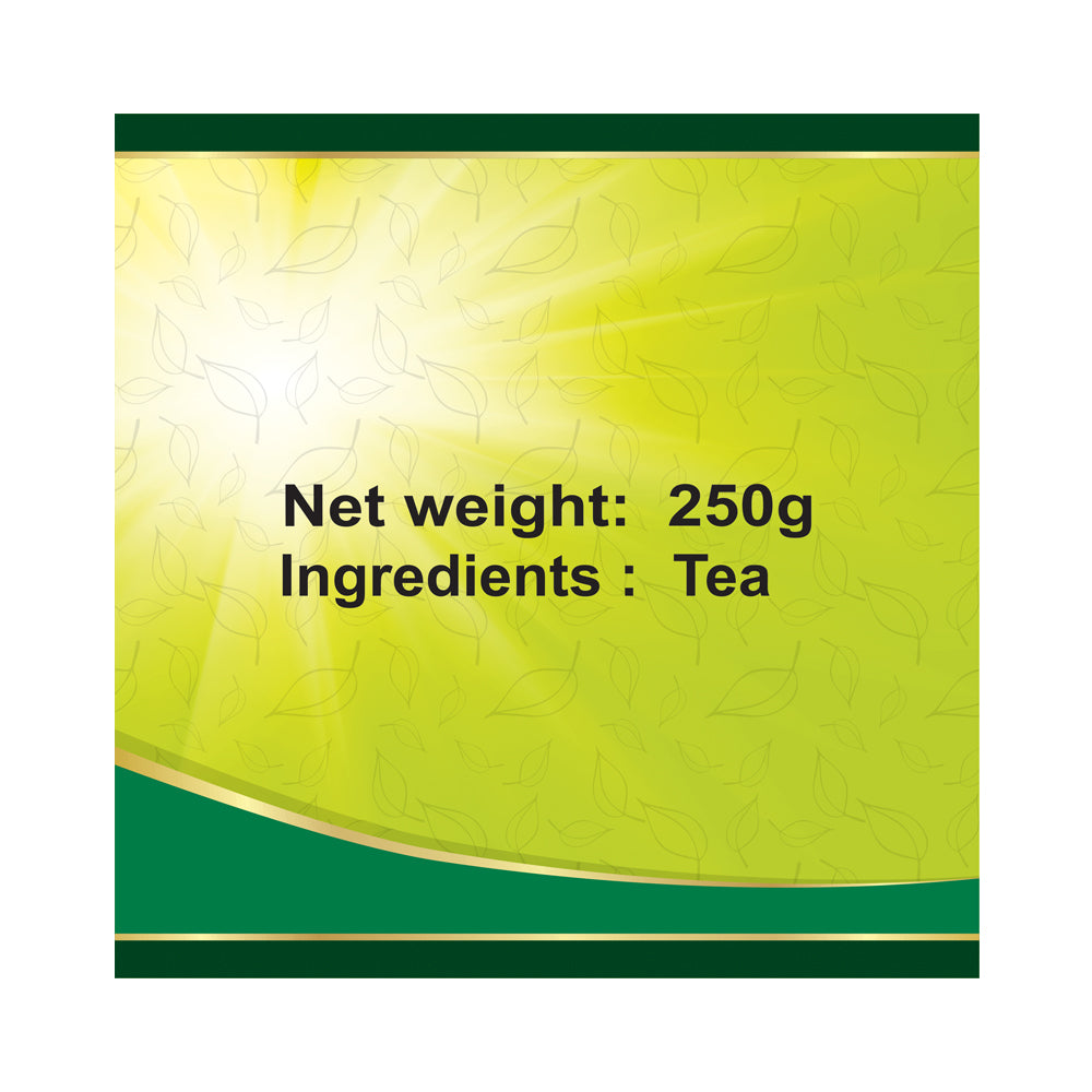 Dalmia Gold Big Brand 250gm Container Pack | Kadak Dandar Chai - Strong CTC Leaf Tea with Free Spoon in Jar |
