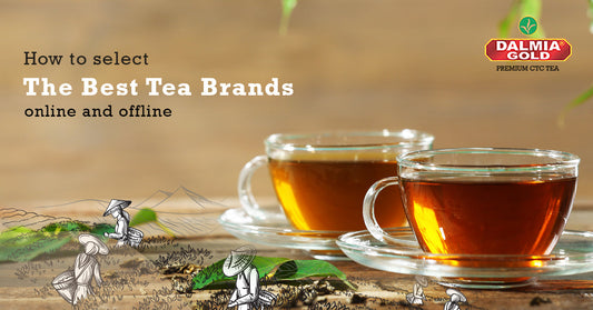 How to select the best tea brands online and offline? | Dalmia Gold