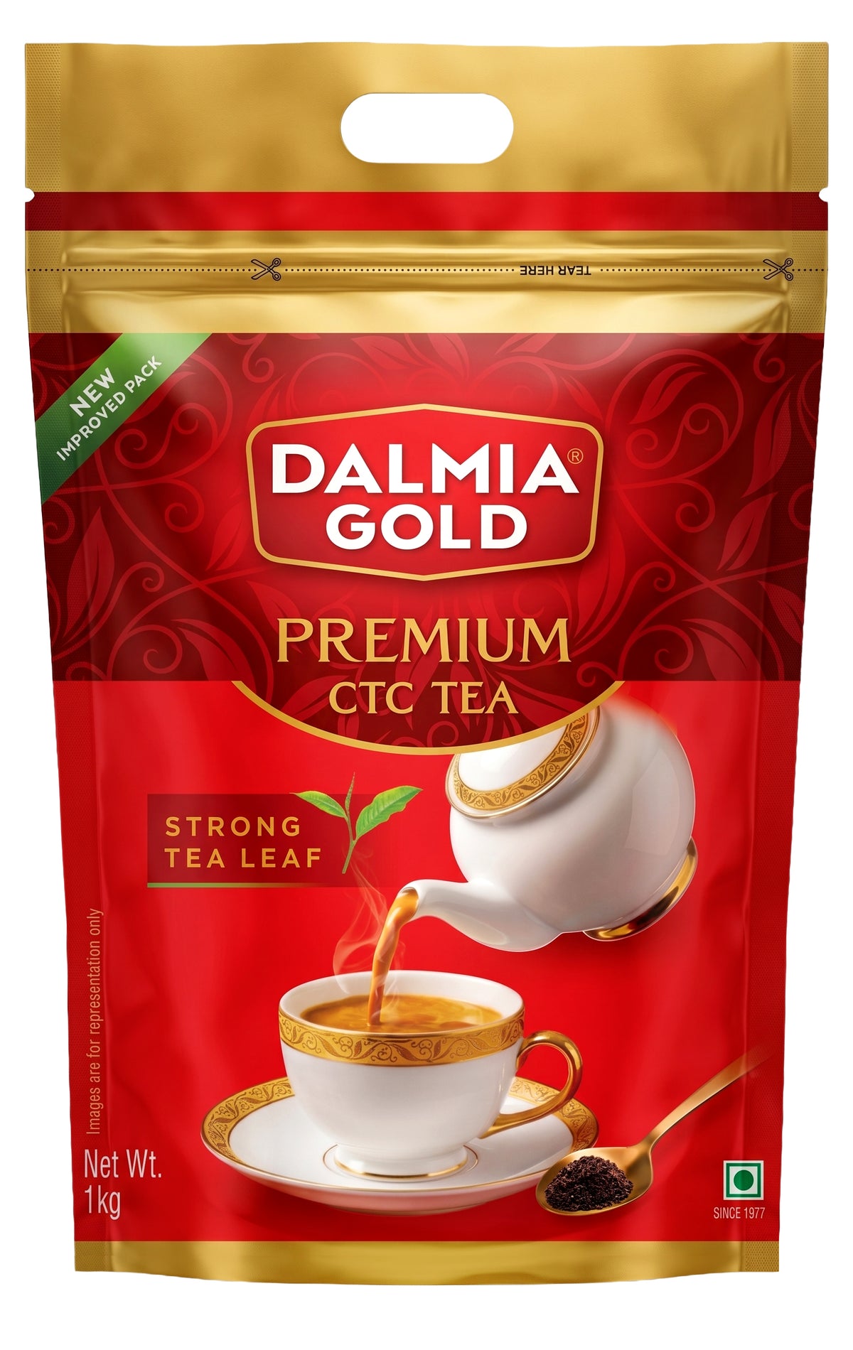 Premium Tea 1kg - Zipper Pouch Pack